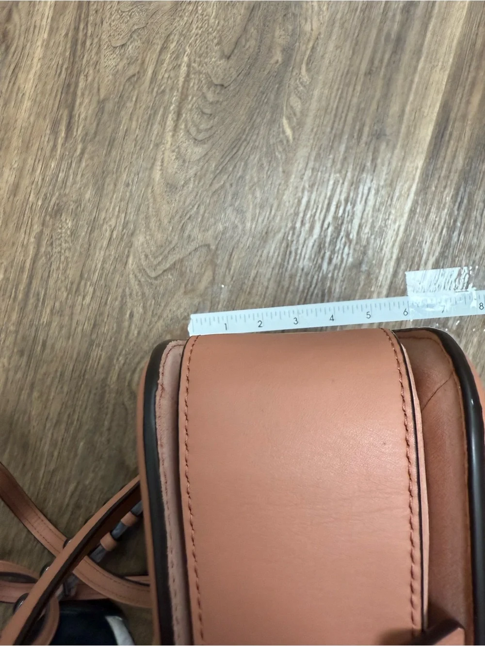 Coach Page Prairie Rivets Coral Pink Leather Studded Turnlock Shoulder/Cross Bag